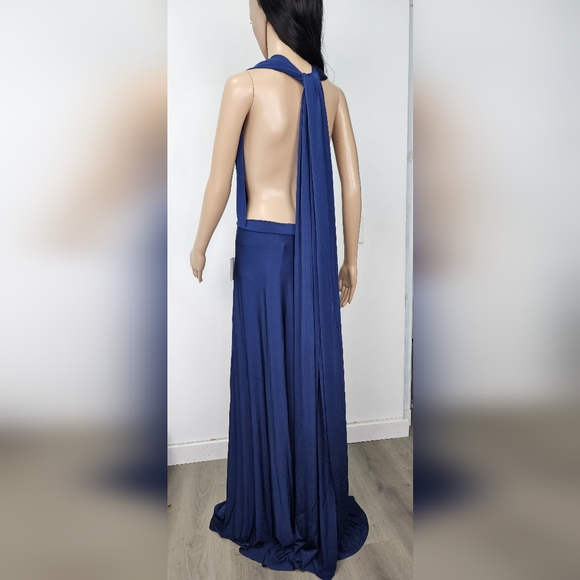 Lulu's Royal Blue Maxi Dress - Picture 3 of 11